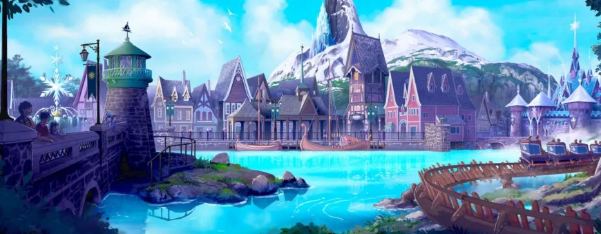 Disney Shares New Concept Art for First World of Frozen Themed Land