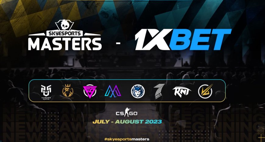 Illegal betting platform 1xBet sponsors esports tournament Skye sports Masters